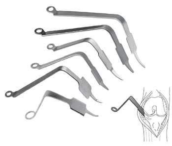 Acetabulum hook retractor .
